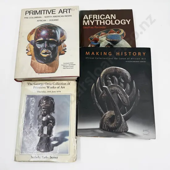 Four Assorted Primitive Art Reference Volumes