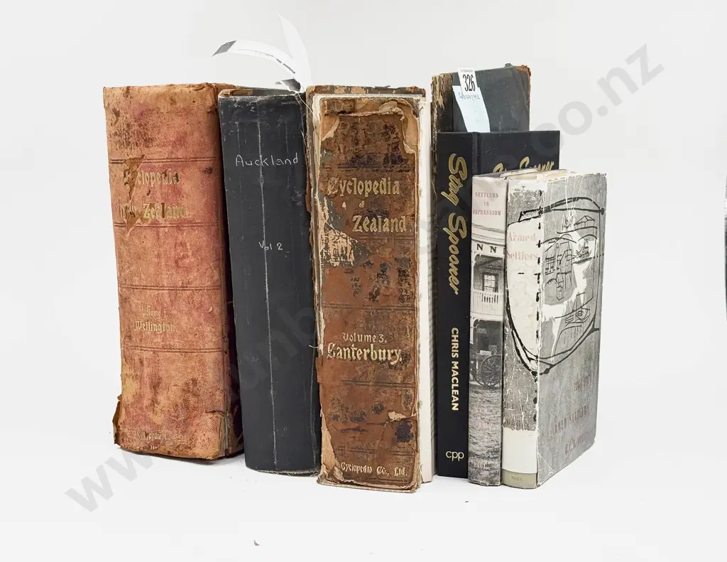 3 Cyclopedias Of New Zealand Image 1++