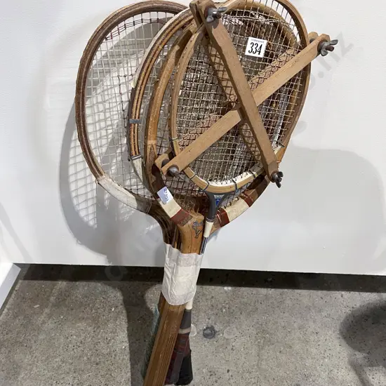 Four Assorted Vintage Racquets