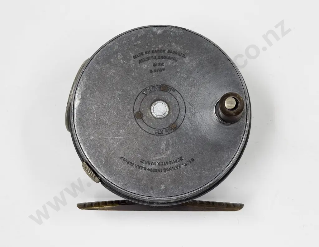 Two Hardy "Perfect" Alloy Salmon Fishing Reels Together with Assorted Fishing Rods and other Reels Image 1++