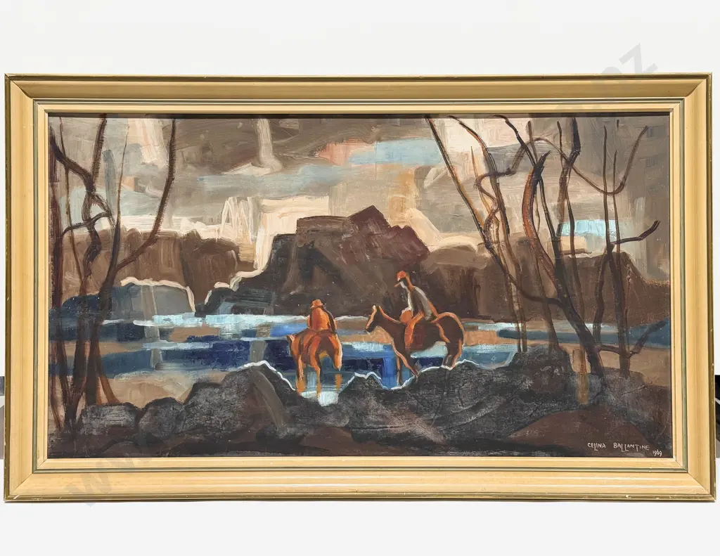 Celina Ballantine - Night Crossing - Oil Image 1++