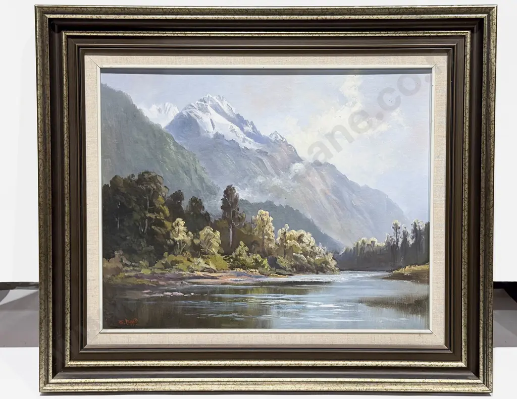 Ernest Papps - Lower Holyford Valley - Oil on Board Image 1++