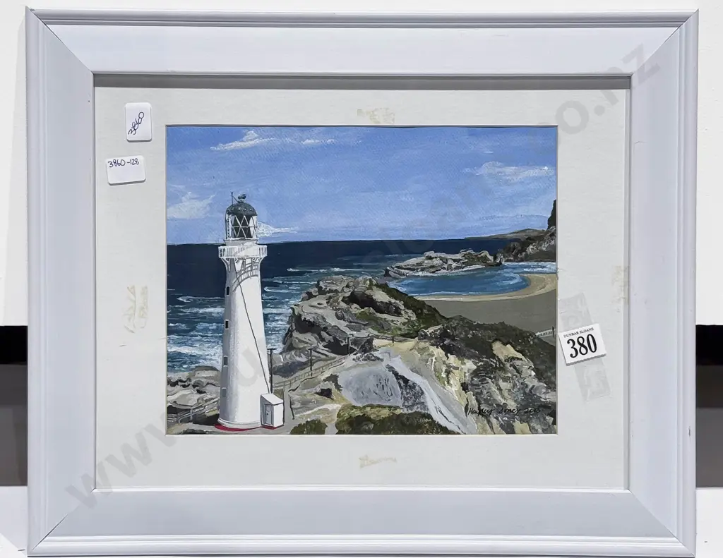 Hayley Doney - Castle Point - Oil on Paper Image 1++