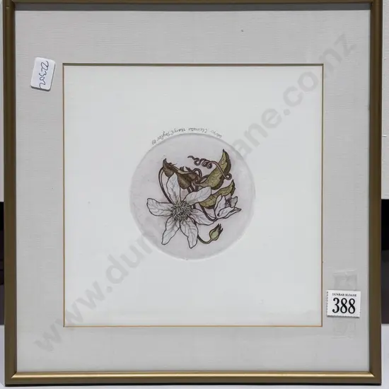 Mary E Taylor - Clematis - Ltd Ed Print 66/70