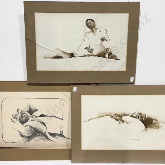 Else Uhlmann - Three Original Portrait Studies