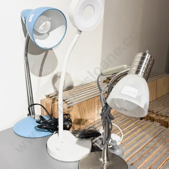 Three Modern Table Lamps