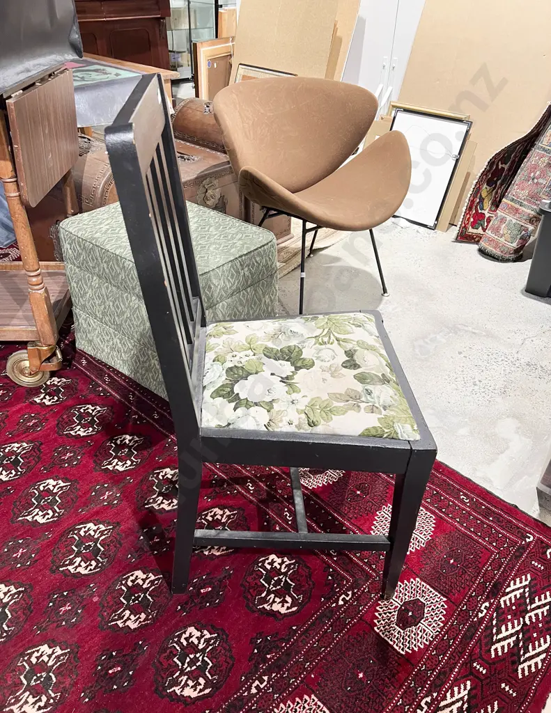 Ebonised Stick Back Single Chair Image 1++