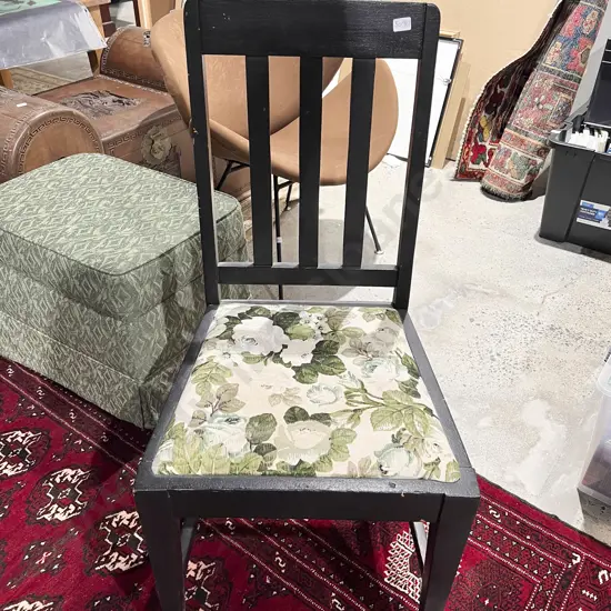 Ebonised Stick Back Single Chair