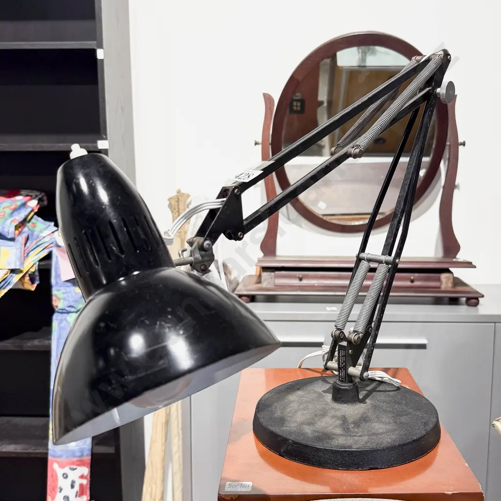 Vintage Angle Poised Lamp Image 1++