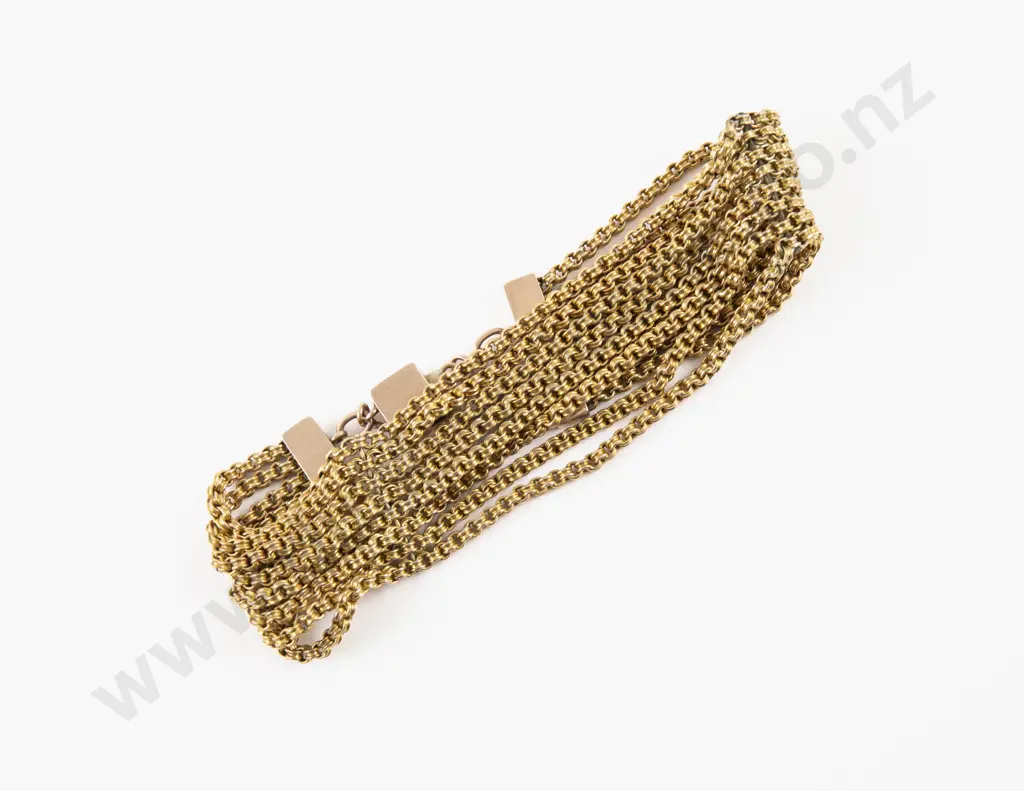 9ct Fancy Multi Link Bracelet Image 1++
