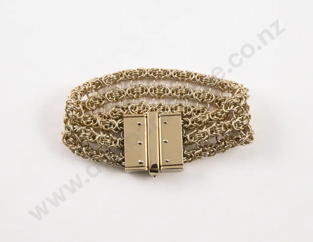 9ct Fancy Link Bracelet Image 1++