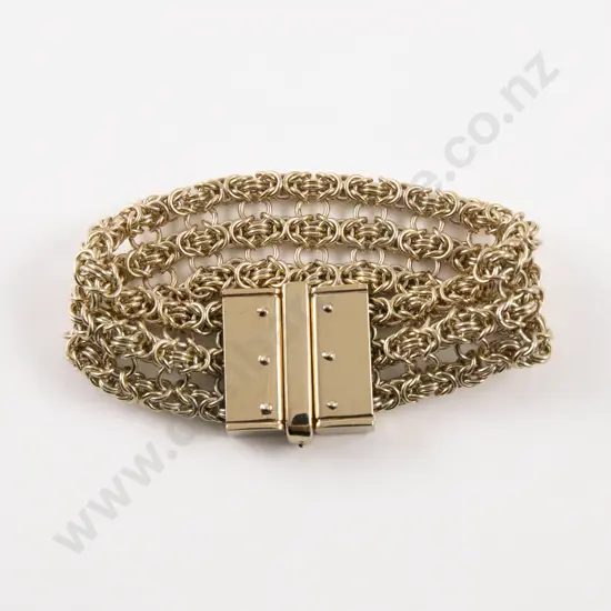9ct Fancy Link Bracelet
