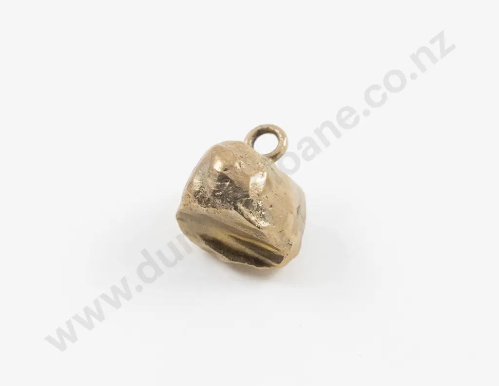 9ct Gold Nugget Pendant Image 1++