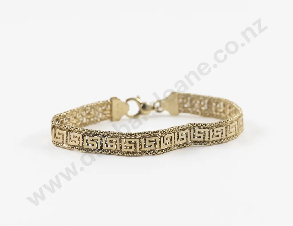 14ct Fancy Link Bracelet Image 1++