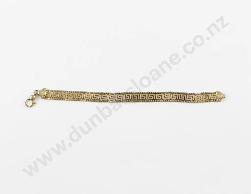 14ct Fancy Link Bracelet Image 1++