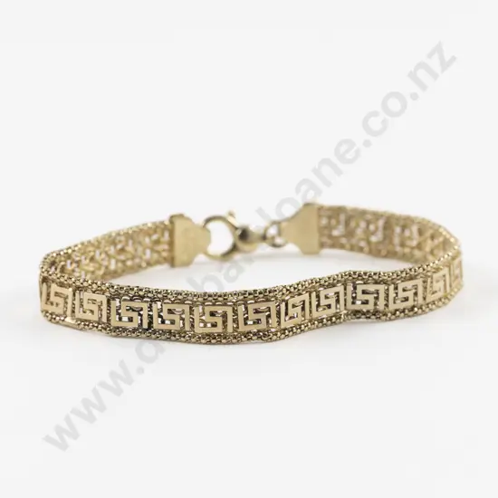 14ct Fancy Link Bracelet