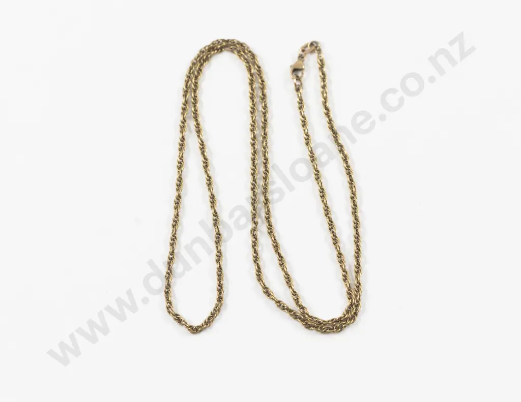9ct Fancy Link Neck Chain Image 1++
