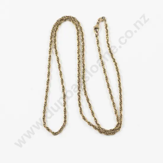 9ct Fancy Link Neck Chain
