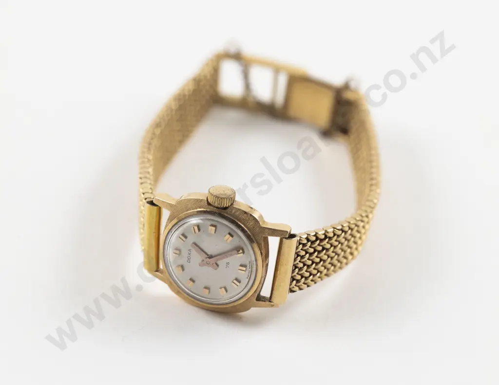 Doxa 'Jubile 75' 18ct Ladies Wrist Watch Image 1++