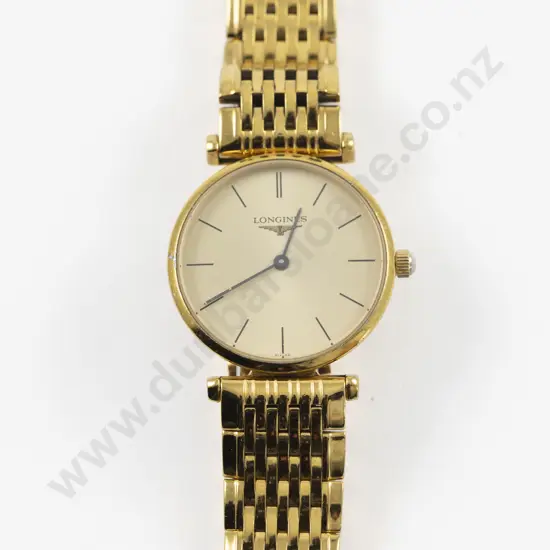 Longines La Grande Classique L4 209.2 Gold Plated Wrist Watch