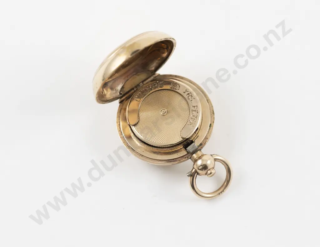 Dennison 15ct Gold Sovereign Holder Image 1++