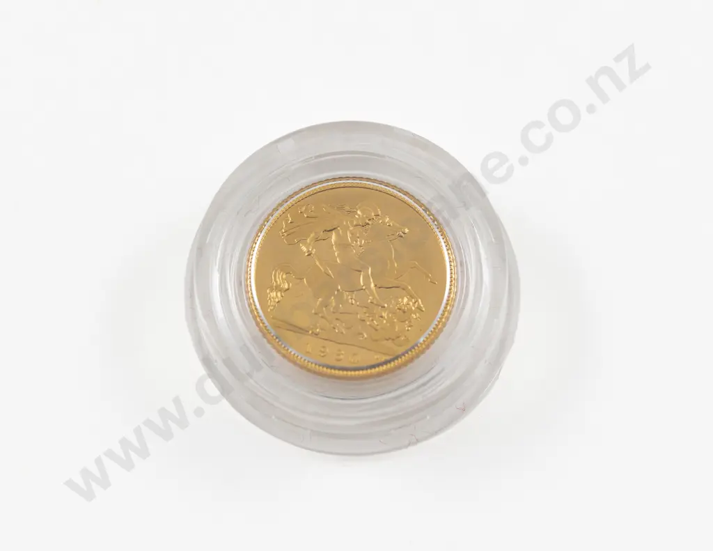 1980 Proof Half Gold Sovereign Royal Mint Image 1++
