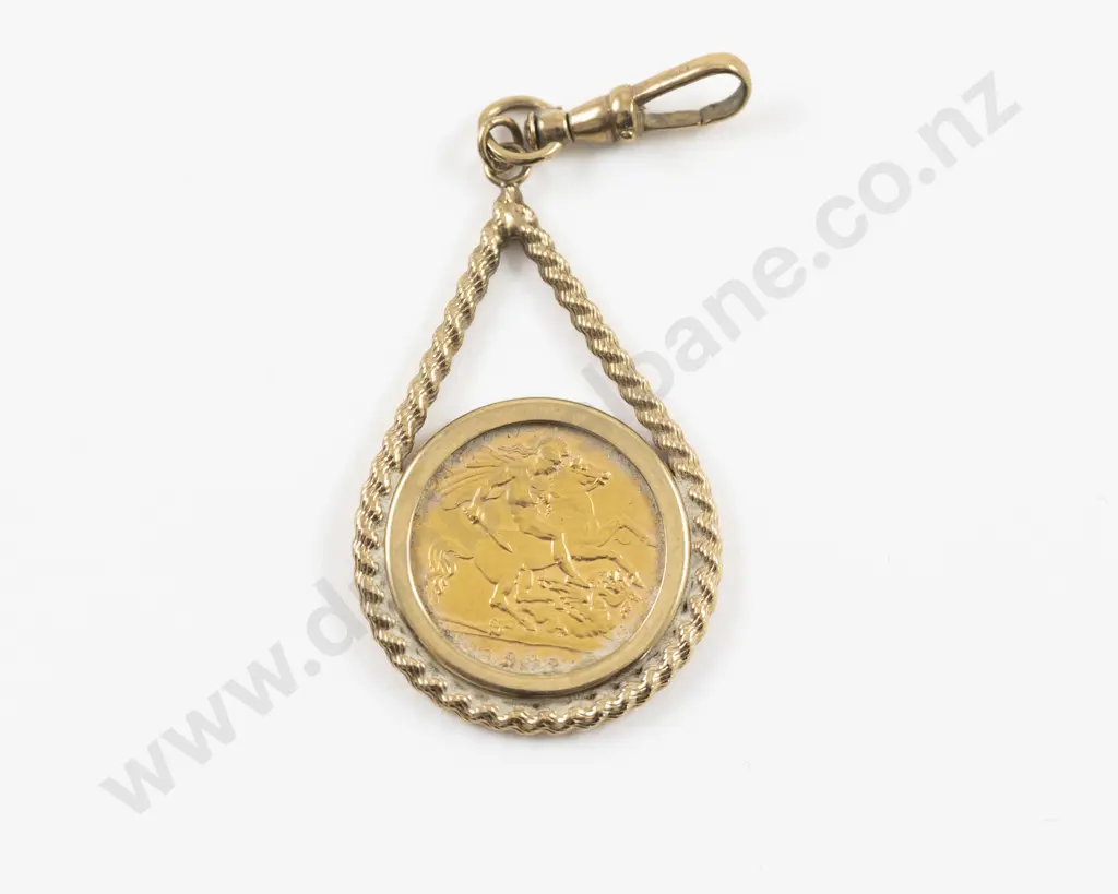 1989 Gold Half Sovereign Image 1++