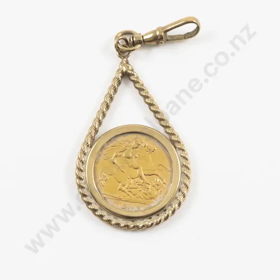1989 Gold Half Sovereign