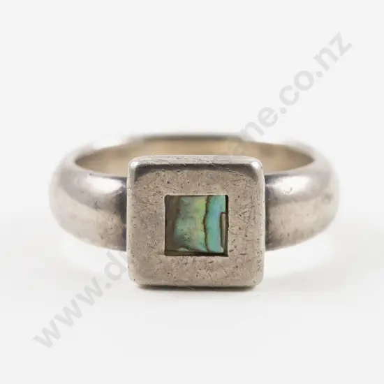 S/S and Paua Ring