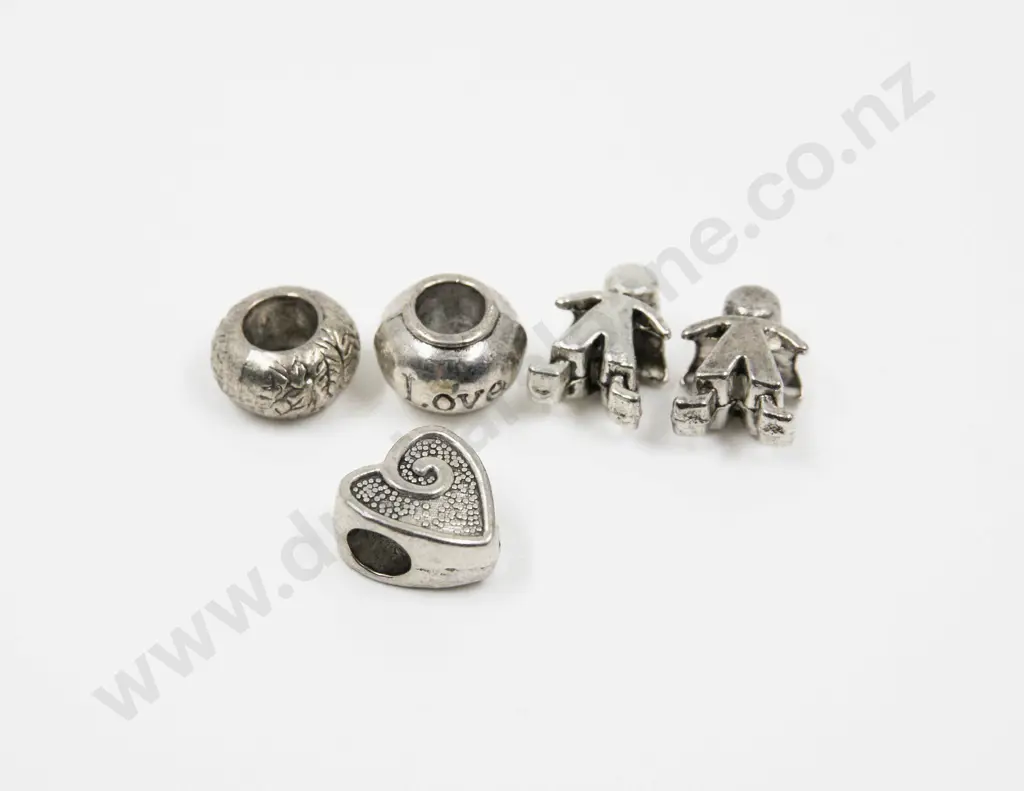 Five Pandora Style Charms Image 1++