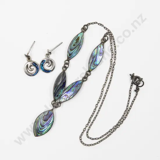 S/S NZ Paua Necklace