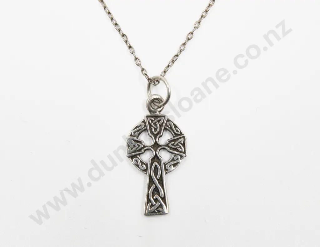 S/S Celtic Cross Pendant Image 1++