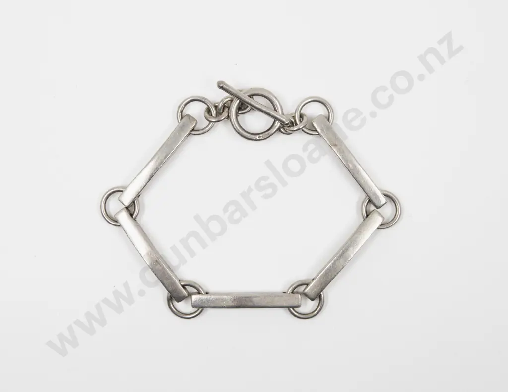 S/S Fancy Link Bracelet Image 1++