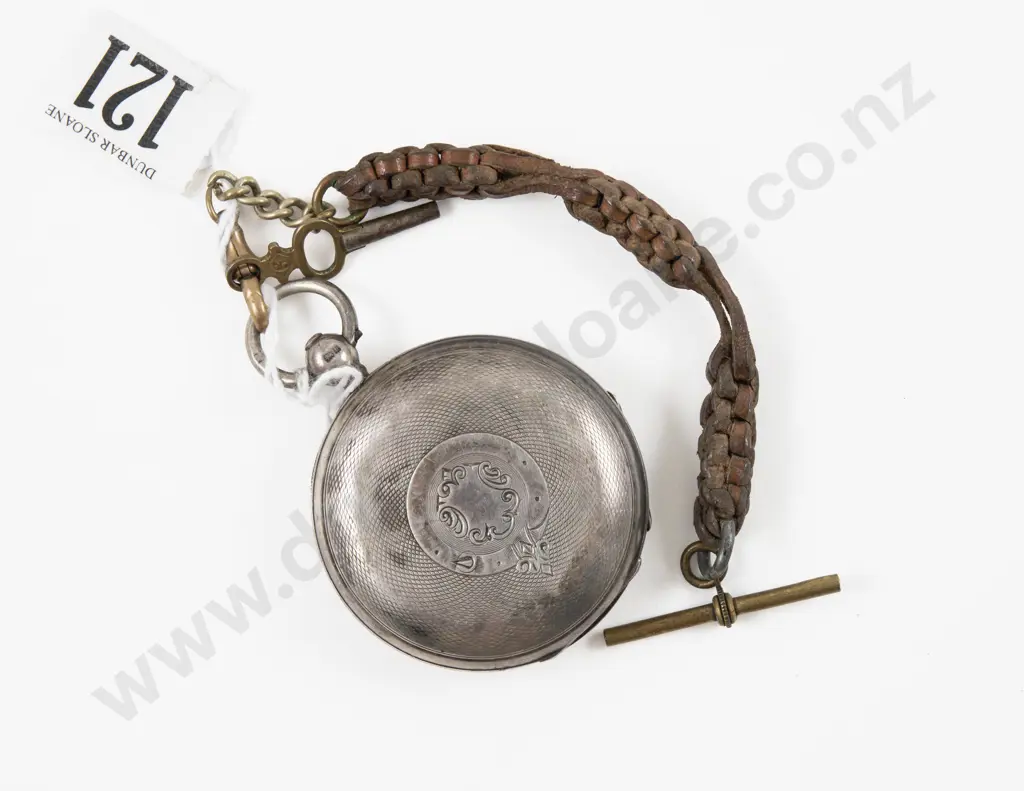 Rotherhams S/S Hunter Cased Key Wind Pocket Watch Image 1++