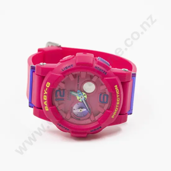 Baby-G G-Lide Tide Graph Thermometer Sport Wrist Watch