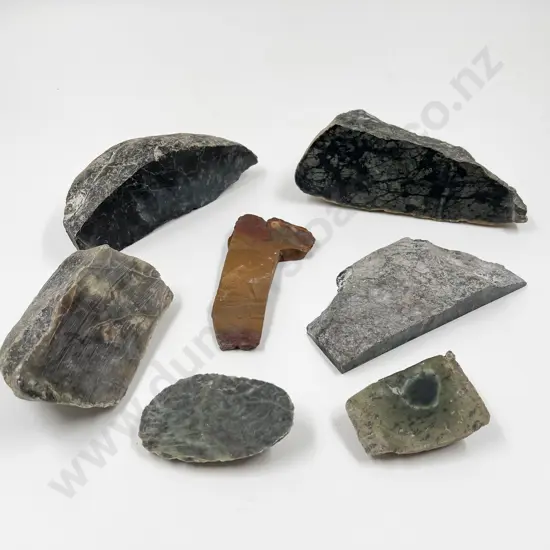 Qty of Mostly Greenstone Small  Boulders & Shards - Approx 4.1Kgs