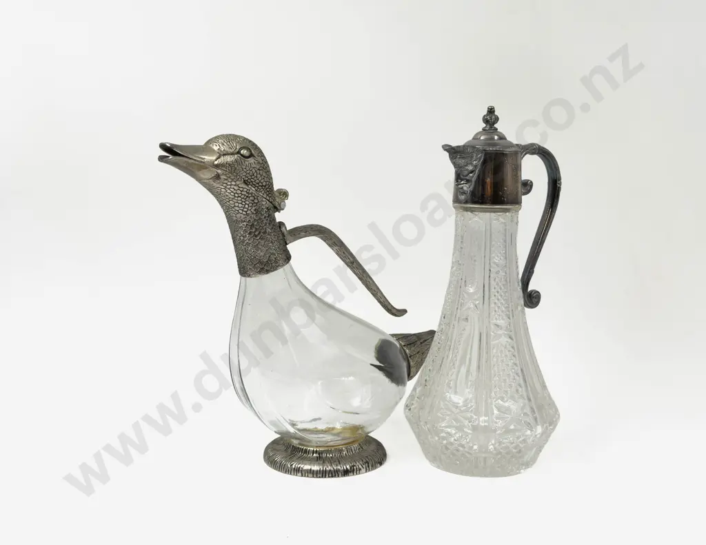 Duck Form Claret Jug & Other Claret Jug Image 1++