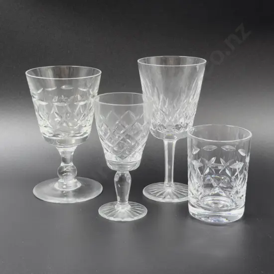 Qty of Assorted Crystal