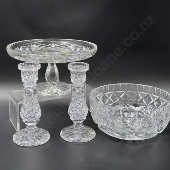 Qty of Assorted Crystal