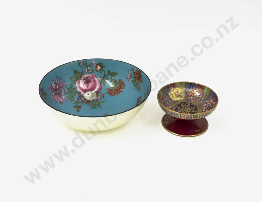 RD Lustre Bowl together with Small Aynsley Pedestal Cup Image 1++