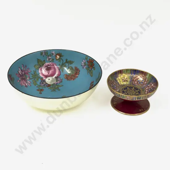 RD Lustre Bowl together with Small Aynsley Pedestal Cup