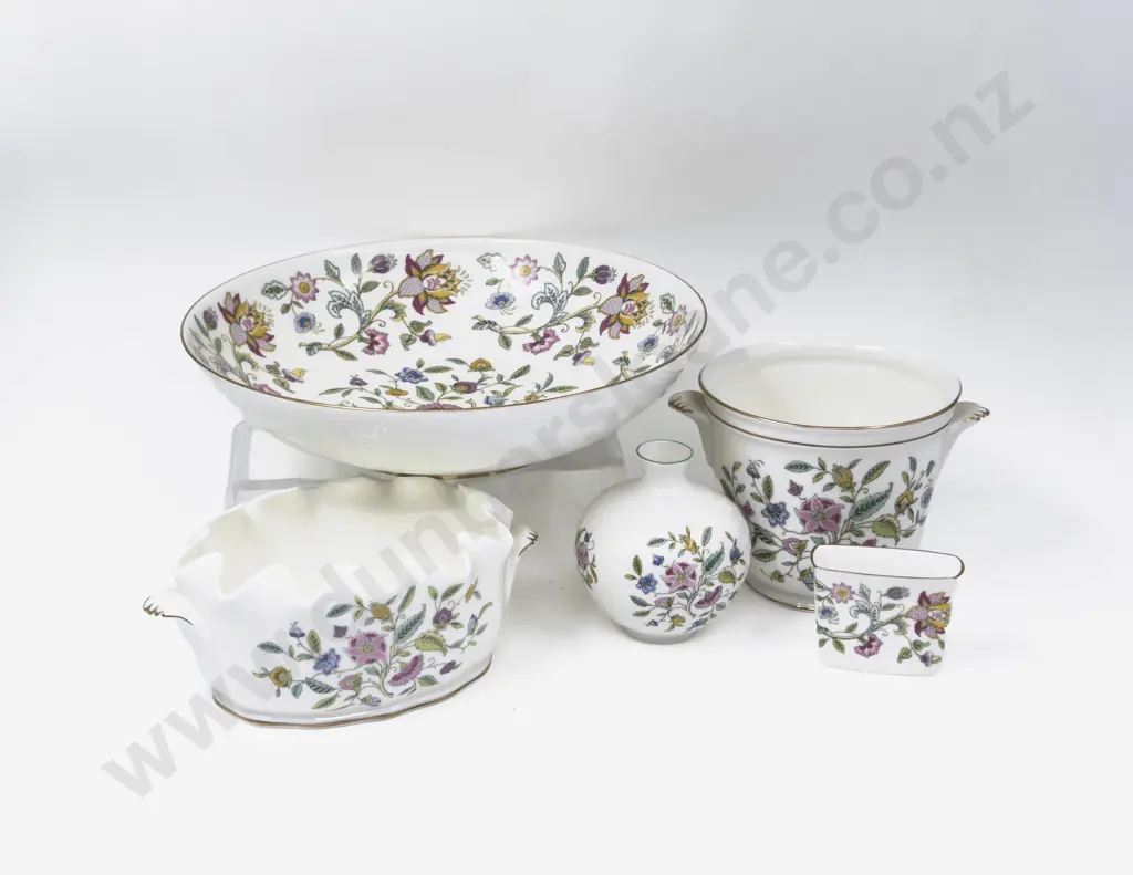 Five Pces of Minton "Haddon Hall" China Image 1++