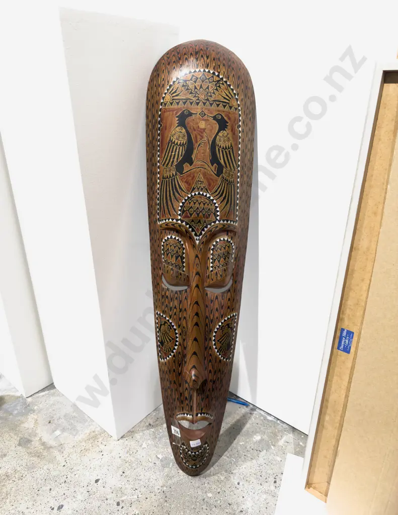 Modern African Wall Hanging Mask Image 1++