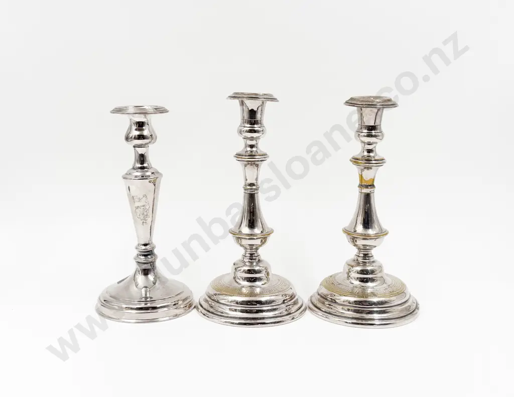 Pair of S/P Candlesticks & Other Candlestick Image 1++