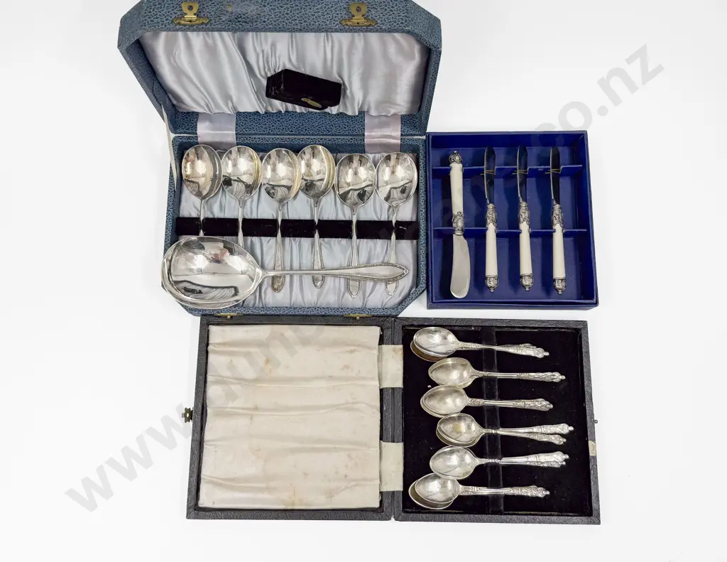 Qty of Assorted Cased Cutlery Image 1++