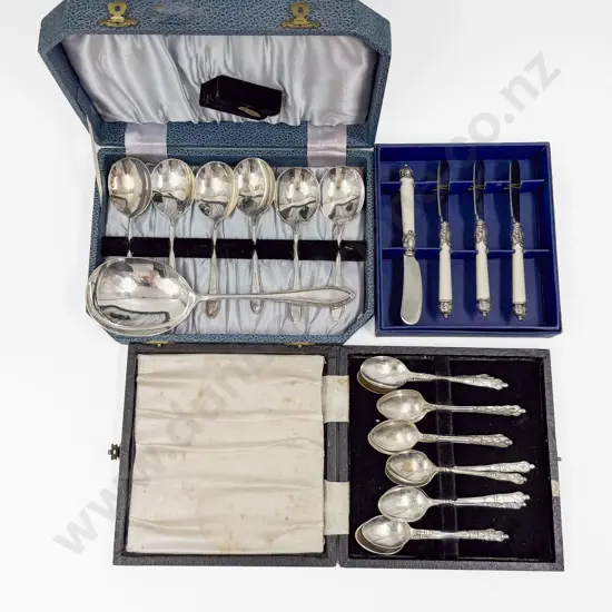 Qty of Assorted Cased Cutlery
