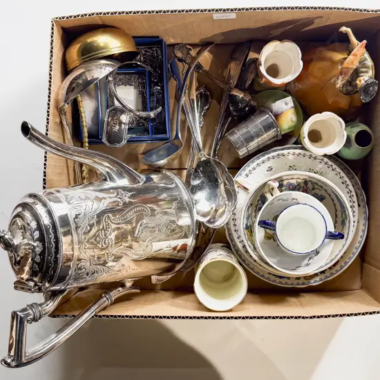 Box Qty of Assorted China & S/P