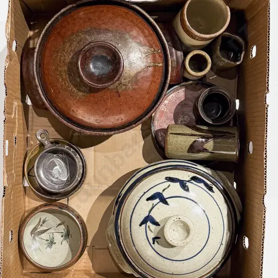 Box Qty of Assorted Pottery