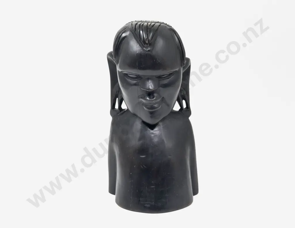African Hardwood Bust Image 1++