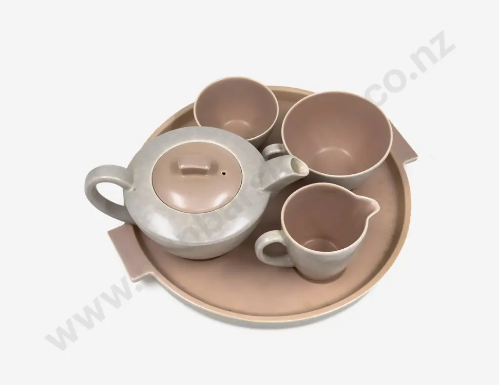 Poole Twintone Tea for One Set Image 1++